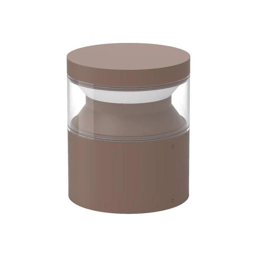 Ideal Lux - LED Kültéri lámpa BOEING LED/14W/230V 15 cm CRI 90 IP65 barna