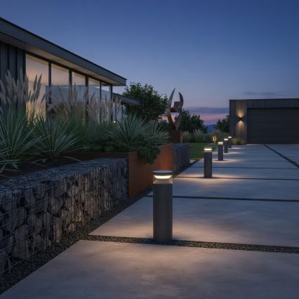 Ideal Lux - LED Kültéri lámpa BOEING LED/14W/230V 40 cm CRI 90 IP65 fekete