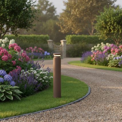 Ideal Lux - LED Kültéri lámpa BOEING LED/14W/230V átm. 70 cm CRI 90 IP65 barna