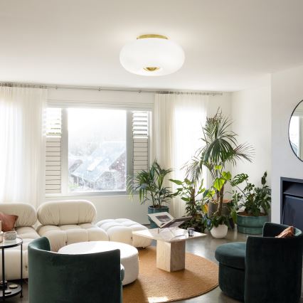 Ideal Lux - LED Mennyezeti lámpa ARIZONA 2xGX53/9W/230V átm. 31 cm fehér