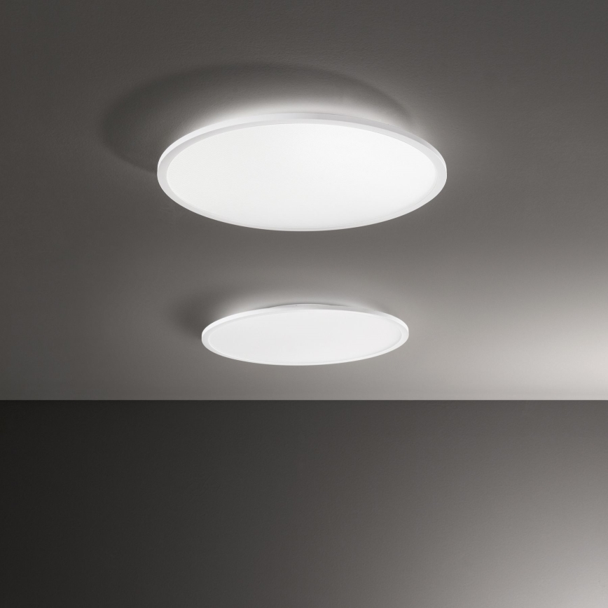 Ideal Lux - LED Mennyezeti lámpa FLY LED/18W/230V 2700K átm. 35 cm CRI 90 IP40 fehér
