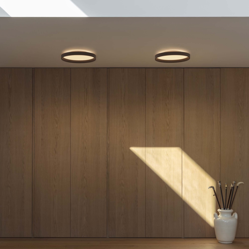 Ideal Lux - LED Mennyezeti lámpa FLY LED/26W/230V 2700K átm. 45 cm CRI 90 IP40 fekete