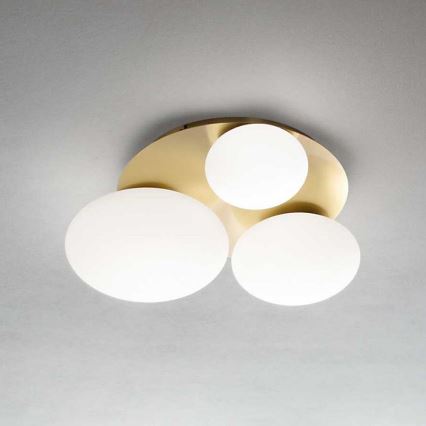 Ideal Lux - LED Mennyezeti lámpa NINFEA 3xGX53/9W/230V arany