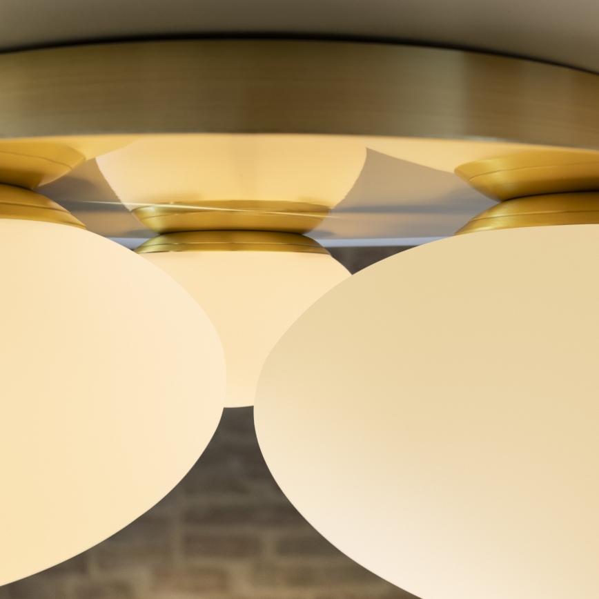 Ideal Lux - LED Mennyezeti lámpa NINFEA 3xGX53/9W/230V arany