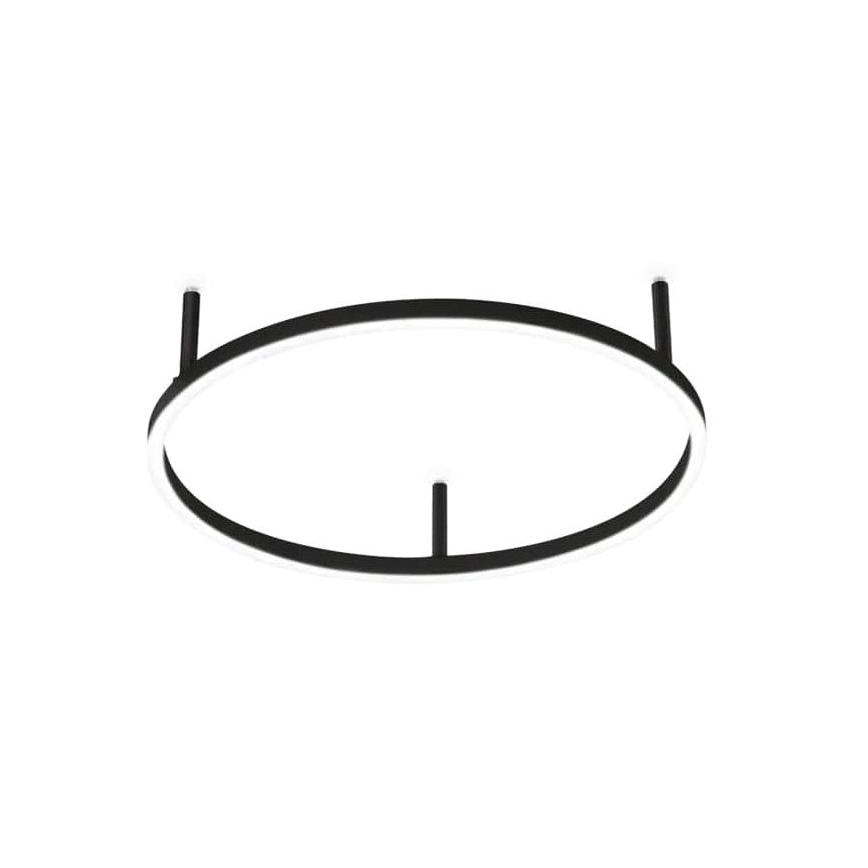 Ideal Lux - LED mennyezeti lámpatest ORACLE SLIM LED/29W/230V 3000K CRI 90, átmérő 50 cm, fekete