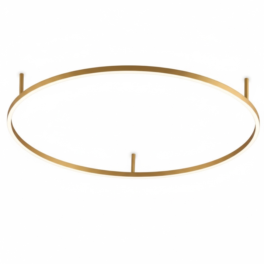 Ideal Lux - LED mennyezeti lámpa ORACLE SLIM LED/29W/230V 4000K CRI 90 átm. 50 cm arany