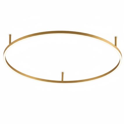 Ideal Lux - LED mennyezeti lámpa ORACLE SLIM LED/37W/230V 3000K CRI 90 átm. 70 cm arany