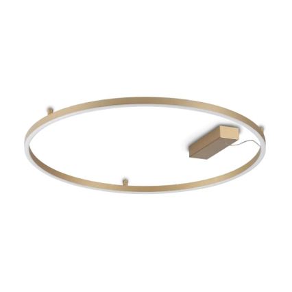 Ideal Lux - LED mennyezeti lámpa ORACLE SLIM LED/37W/230V 3000K CRI 90, átm. 70 cm, arany