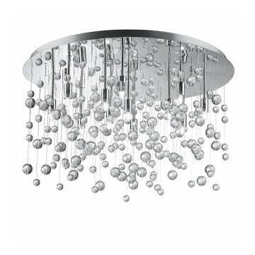 Ideal Lux - LED mennyezeti lámpatest NEVE 12xG9/3W/230V átm. 63 cm fényes króm