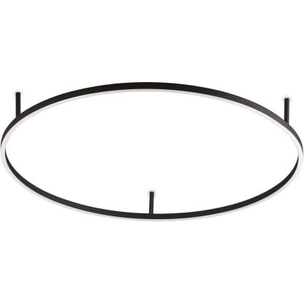 Ideal Lux - LED mennyezeti lámpatest ORACLE SLIM LED/53W/230V 3000K CRI 90 átm. 90 cm fekete