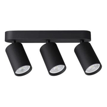 Ideal Lux - LED spotlámpa DYNAMITE 3xGU10/7W/230V CRI 90 fekete