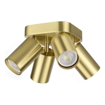 Ideal Lux - LED spotlámpa DYNAMITE 4xGU10/7W/230V CRI 90 sárgaréz