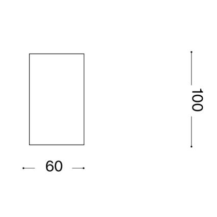 Ideal Lux - LED spotlámpa LOOK 1xGU10/7W/230V CRI 90 6x6 cm sárgaréz