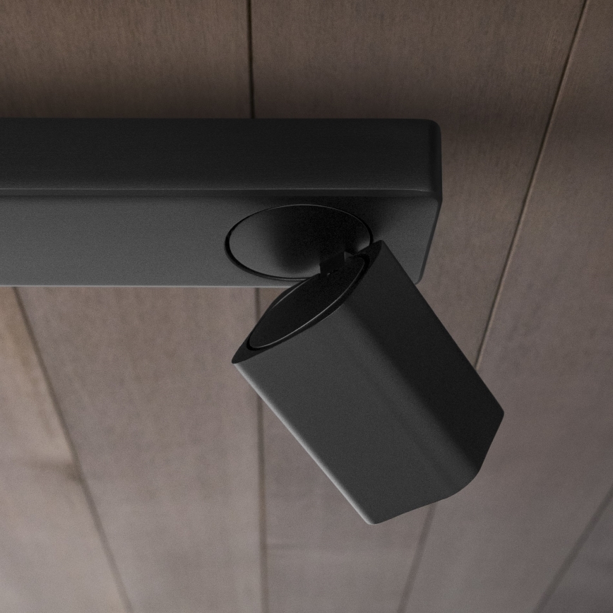 Ideal Lux - LED Spotlámpa RUDY 4xGU10/7W/230V CRI 90 fekete