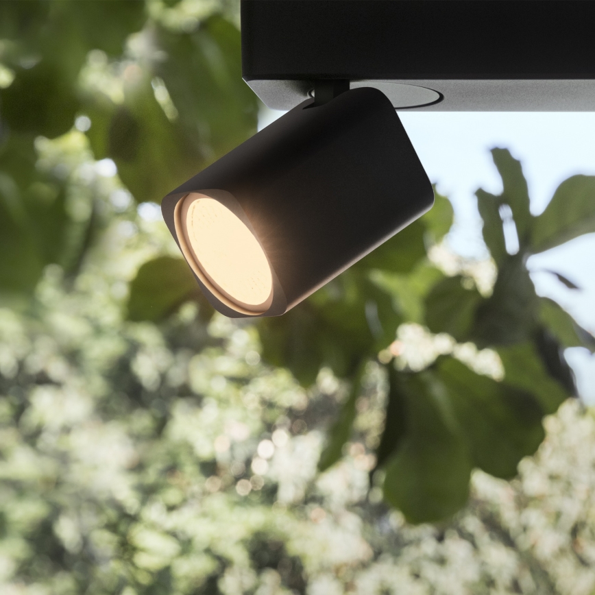 Ideal Lux - LED Spotlámpa RUDY 4xGU10/7W/230V CRI 90 fekete