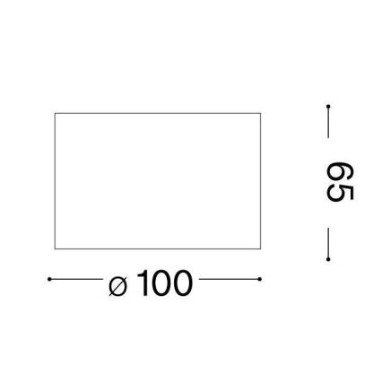 Ideal Lux - LED Spotlámpa SPIKE 1xGX53/9W/230V arany