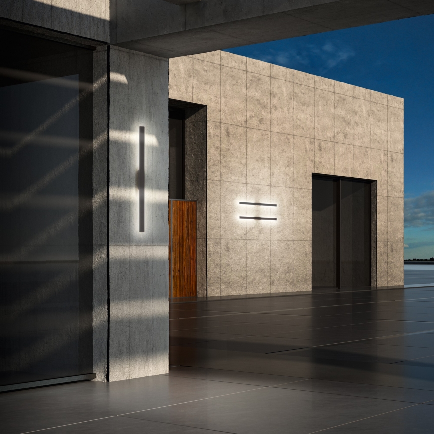 Ideal Lux - LED kültéri fali lámpatest LINEA LED/20W/230V CRI 90 104 cm IP54 antracit