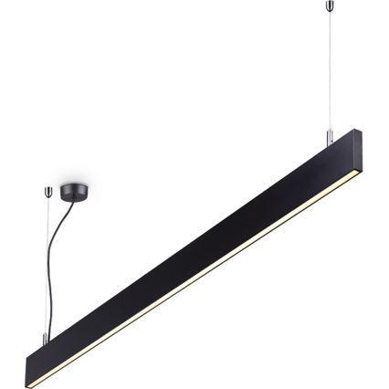 Ideal Lux - LINUS LED csillár kábelen LED/32W/230V 3000K CRI 90 120 cm fekete