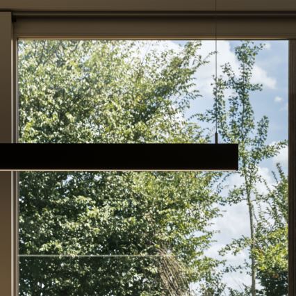 Ideal Lux - LINUS LED csillár kábelen LED/32W/230V 3000K CRI 90 120 cm fekete
