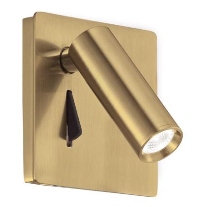 Ideal Lux - LED fali spotlámpa LITE LED/3W/230V CRI 90 réz