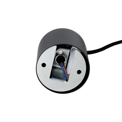 Ideal Lux - LOOK LED függeszték kábellel, 1xGU10/7W/230V, CRI 90, átm. 6 cm, fekete