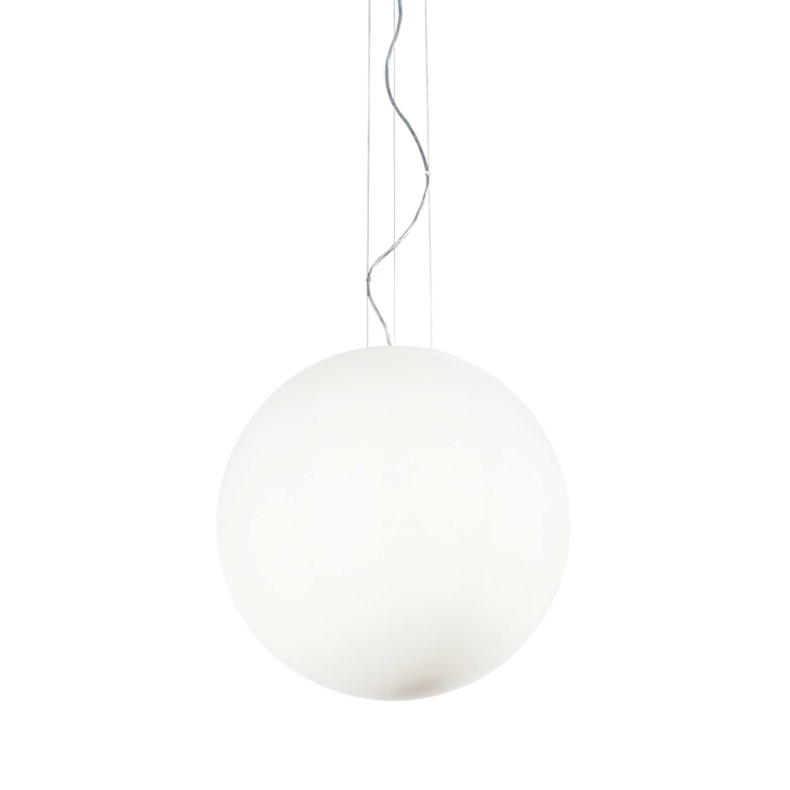 Ideal Lux - MAPA kábeles csillár 1xE27/42W/230V átm. 50 cm fehér