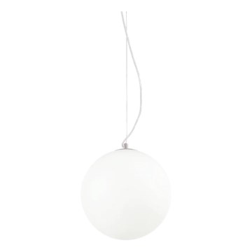 Ideal Lux - MAPA kábellel függesztett csillár, 1x E27/42W/230V, átm. 30 cm, fehér