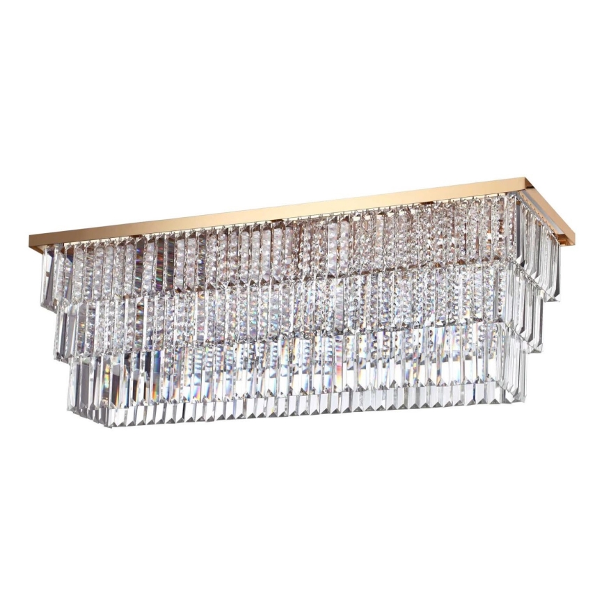Ideal Lux - Mennyezeti lámpa MARTINEZ 8xE14/40W/230V arany