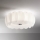 Ideal Lux - Mennyezeti lámpa OVALINO 8xE27/60W/230V átm. 53,5 cm fehér