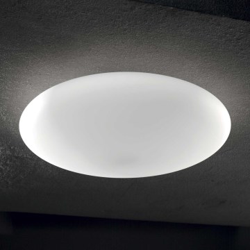 Ideal Lux - Mennyezeti lámpatest SMARTIES 2xE27/42W/230V átm. 42,5 cm fehér