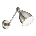 Ideal Lux - NEWTON fali lámpa 1xE27/42W/230V fényes króm
