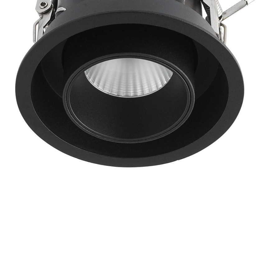 Ideal Lux - NOVA LED álmennyezetbe építhető spotlámpa LED/12W/230V 4000K CRI 90 átm. 10 cm fekete