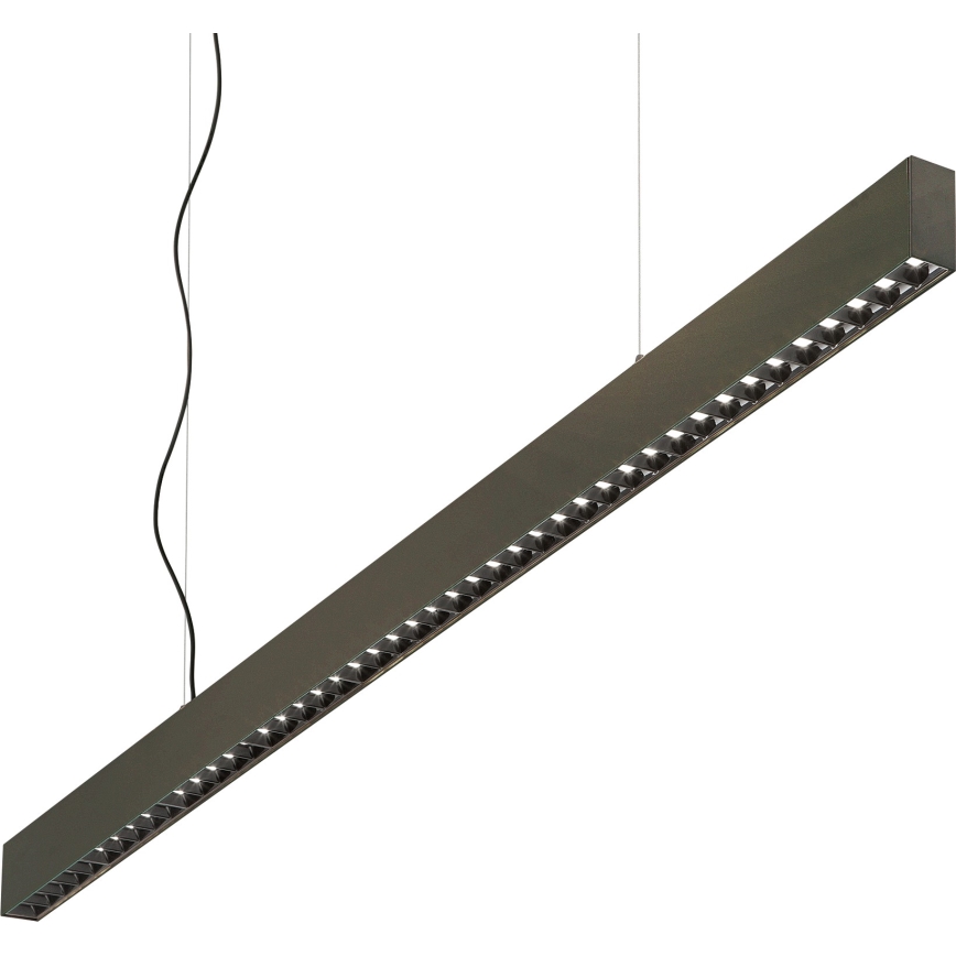 Ideal Lux - OFFICE kábeles LED csillár/30W/230V 4000K CRI 90 fekete