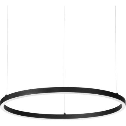 Ideal Lux - LED csillár kábelen ORACLE SLIM LED/29W/230V 2700K CRI 90 Ø 50 cm fekete