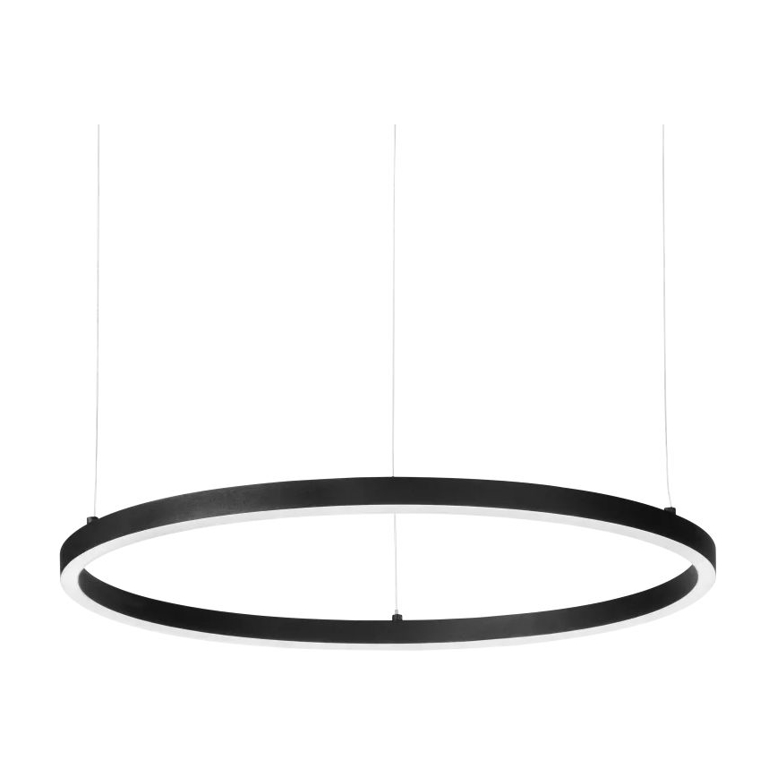 Ideal Lux - ORACLE SLIM LED kábeles csillár, 53 W/230 V, 2700 K, CRI 90, átmérő 90 cm, fekete