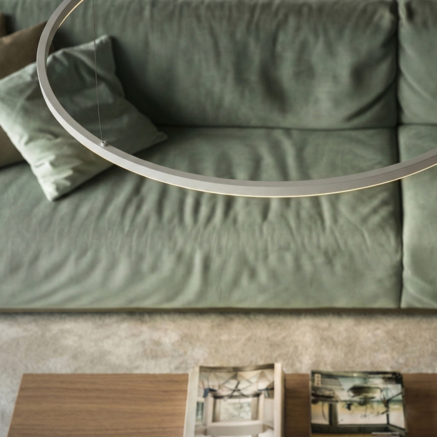 Ideal Lux - LED dimmelhető kábeles csillár ORACLE SLIM LED/42W/230V 3000K CRI 90 átm. 90 cm fehér