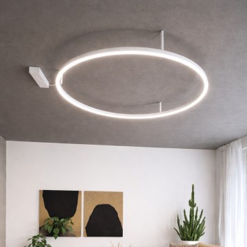 Ideal Lux - ORACLE SLIM mennyezeti LED-lámpatest LED/37W/230V 4000K CRI 90, átm. 70 cm, fehér