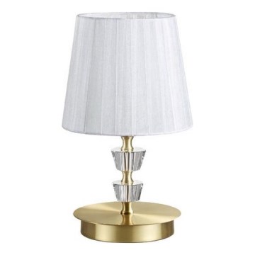Ideal Lux - PEGASO kristály asztali lámpa 1xE14/28W/230V arany