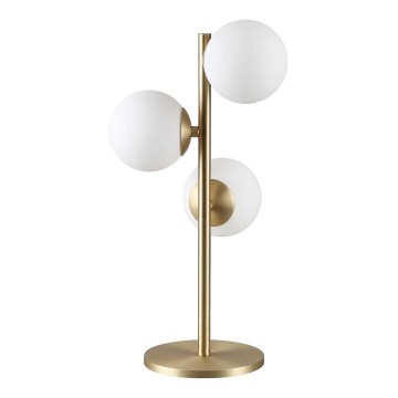 Ideal Lux - PERLAGE LED asztali lámpa 3xG9/3W/230V arany/fehér