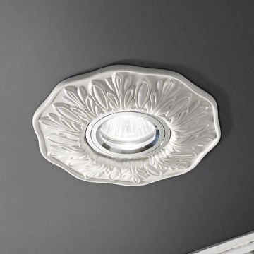 Ideal Lux - POLKA beépíthető mennyezeti lámpatest 1xGU10/50W/230V fehér