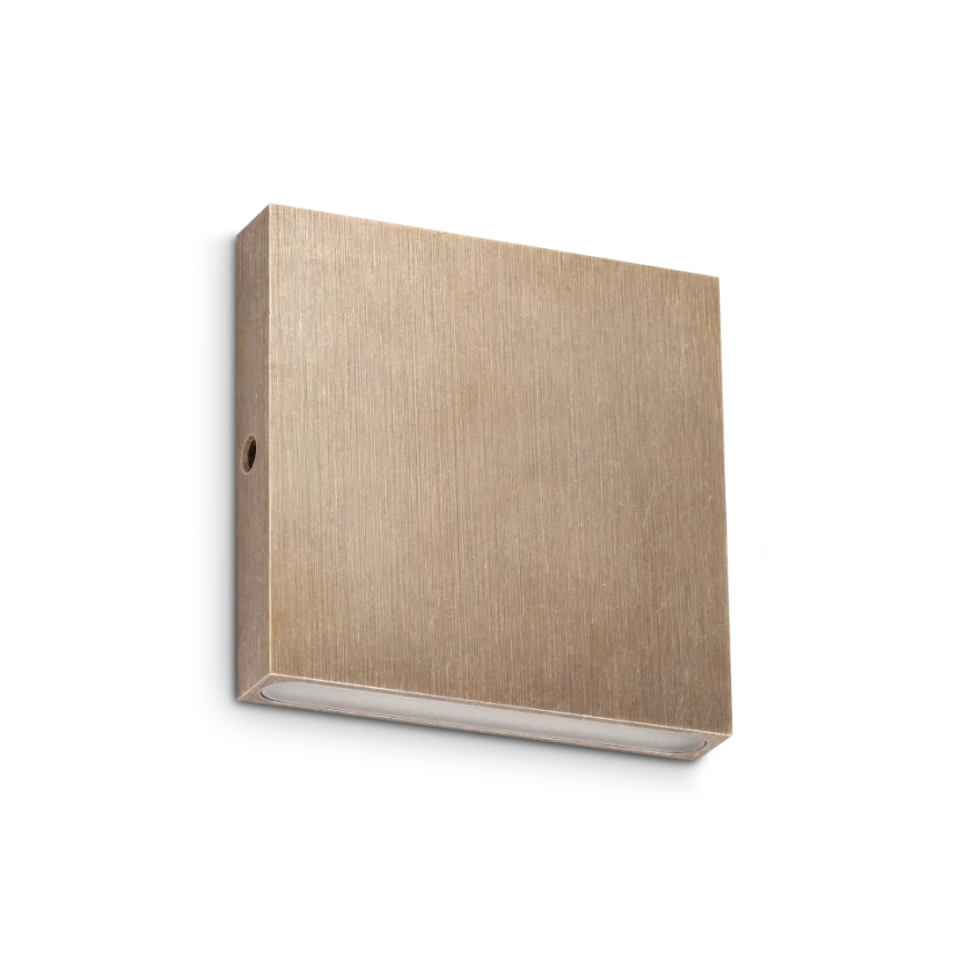 Ideal Lux - POST-IT kültéri LED fali lámpatest LED/3W/12V CRI 90, sárgaréz