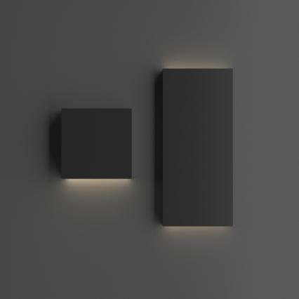 Ideal Lux - POST-IT LED kültéri fali lámpatest, 3 W, 12 V, CRI 90, fekete