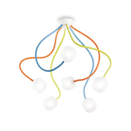 Ideal Lux - Pót búra az OCTOPUS G9 csillárhoz, átmérő 10 cm, fehér
