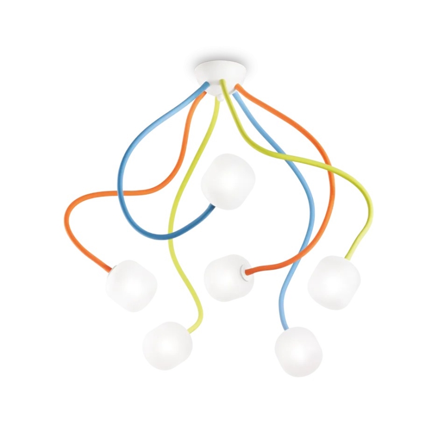 Ideal Lux - Pót búra az OCTOPUS G9 csillárhoz, átmérő 10 cm, fehér