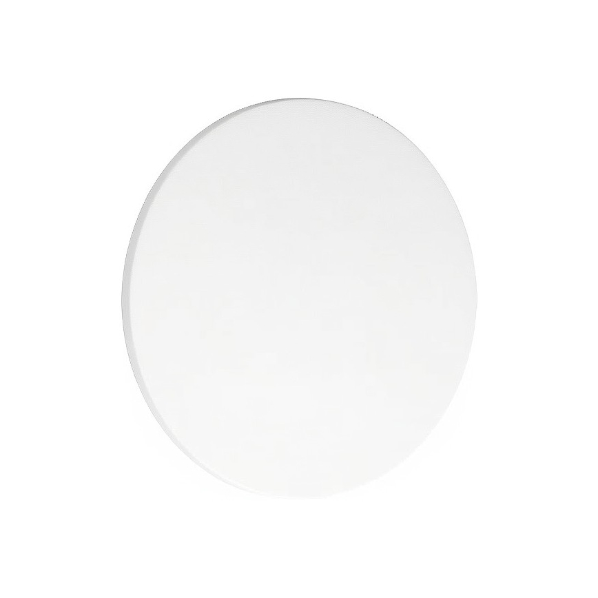 Ideal Lux - PUNTO LED kültéri fali lámpa, 9 W, 230 V, CRI 90, átmérő 18 cm, IP54, fehér