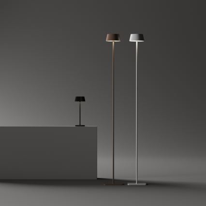 Ideal Lux - LED állítható fényerejű érintős kültéri lámpa PURE LED/1,5W/3,7V 2200 mAh CRI 90 IP54 fekete
