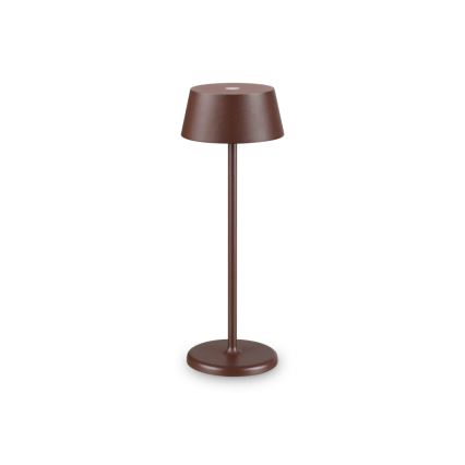 Ideal Lux - LED állítható fényerejű érintős kültéri lámpa PURE LED/1,5W/3,7V 2200 mAh CRI 90 IP54 barna