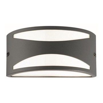 Ideal Lux - REX kültéri fali lámpa 1x E27/60W/230V IP44 antracit