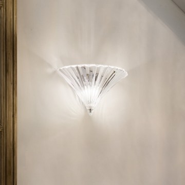 Ideal Lux - SANTA fali lámpa 1xE14/40W/230V átlátszó