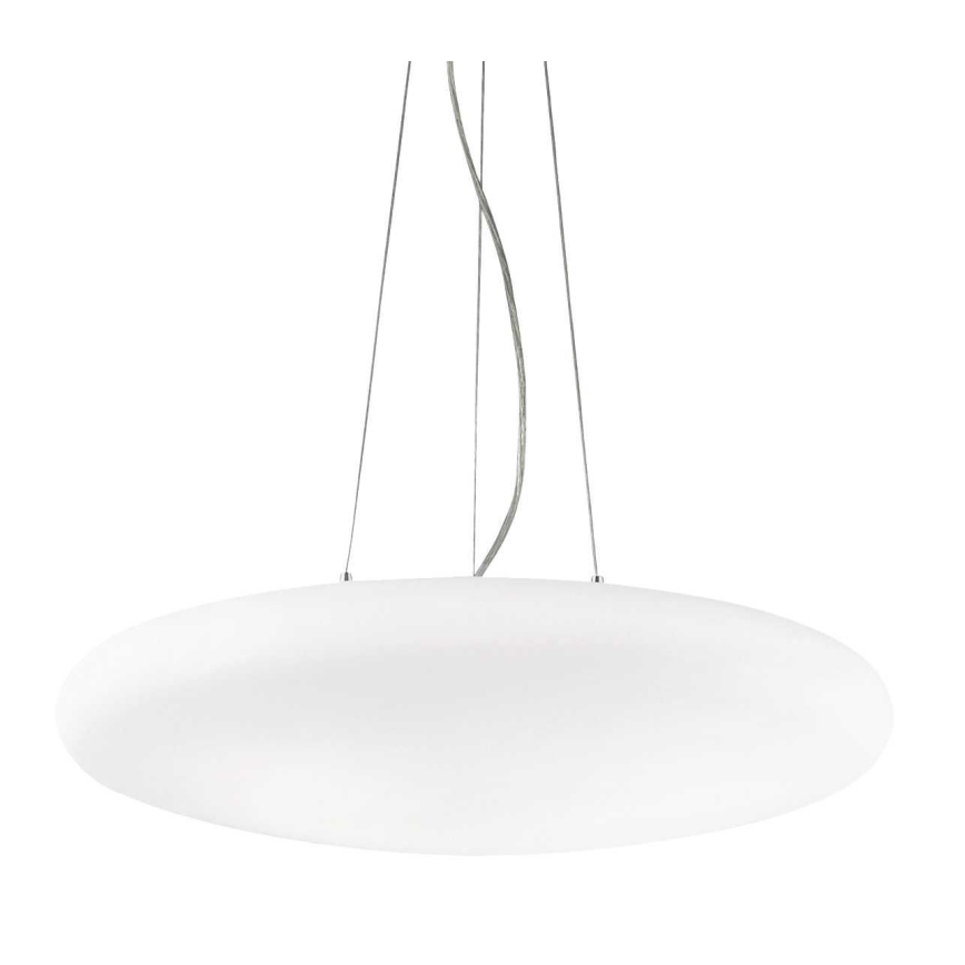 Ideal Lux - SMARTIES kábeles függeszték, 3xE27/42W/230V, 50 cm, fehér